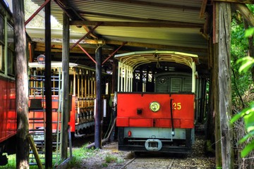 Lost Place, Urban Exploring, Straßenbahn, Tramway, Klagenfurt, Kärnten, Österreich, aufgelassen,...
