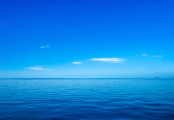 Obraz premium tropical beach in Maldives . blue sea