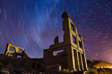 Rhyolite Star Trails