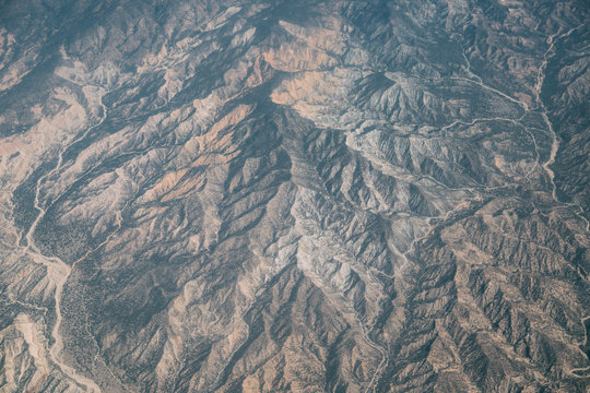 Higher Bird's Eye above Mountains