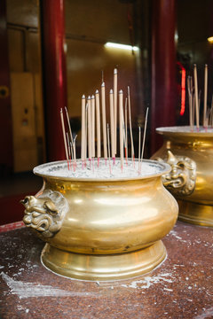 Chinese temple in Kuala Lumpur  during the Chinese New Year