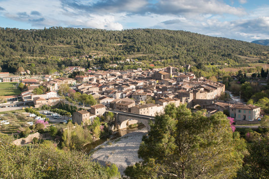 Point de vue sur Lagrasse, Aude