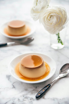 Food: Creme Caramel pudding
