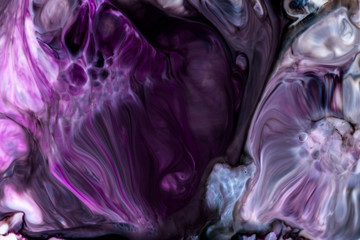 Abstract colorful liquid background