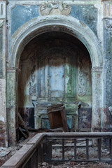 Romagnano al Monte, a ghost town in the province of Salerno in Campania, Italy