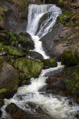 Fototapeta premium Oberste Kaskade der Triberger Wasserfälle