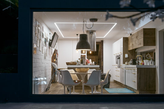 Kitchen At Night