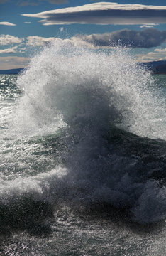Glacial Lake Sailing Views