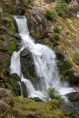 Triberger Wasserfall Kaskade im Schwarzwald