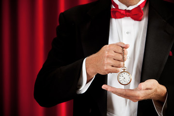 Magician: Magician Ready to Hypnotize Someone