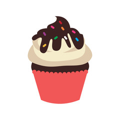 Yummy delicious cupcake