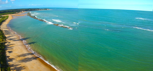 Fototapeta na wymiar Sonho Verde beach