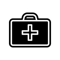first-aid kit icon. Element of navigation for mobile concept and web apps icon. Glyph, flat icon for website design and development, app development