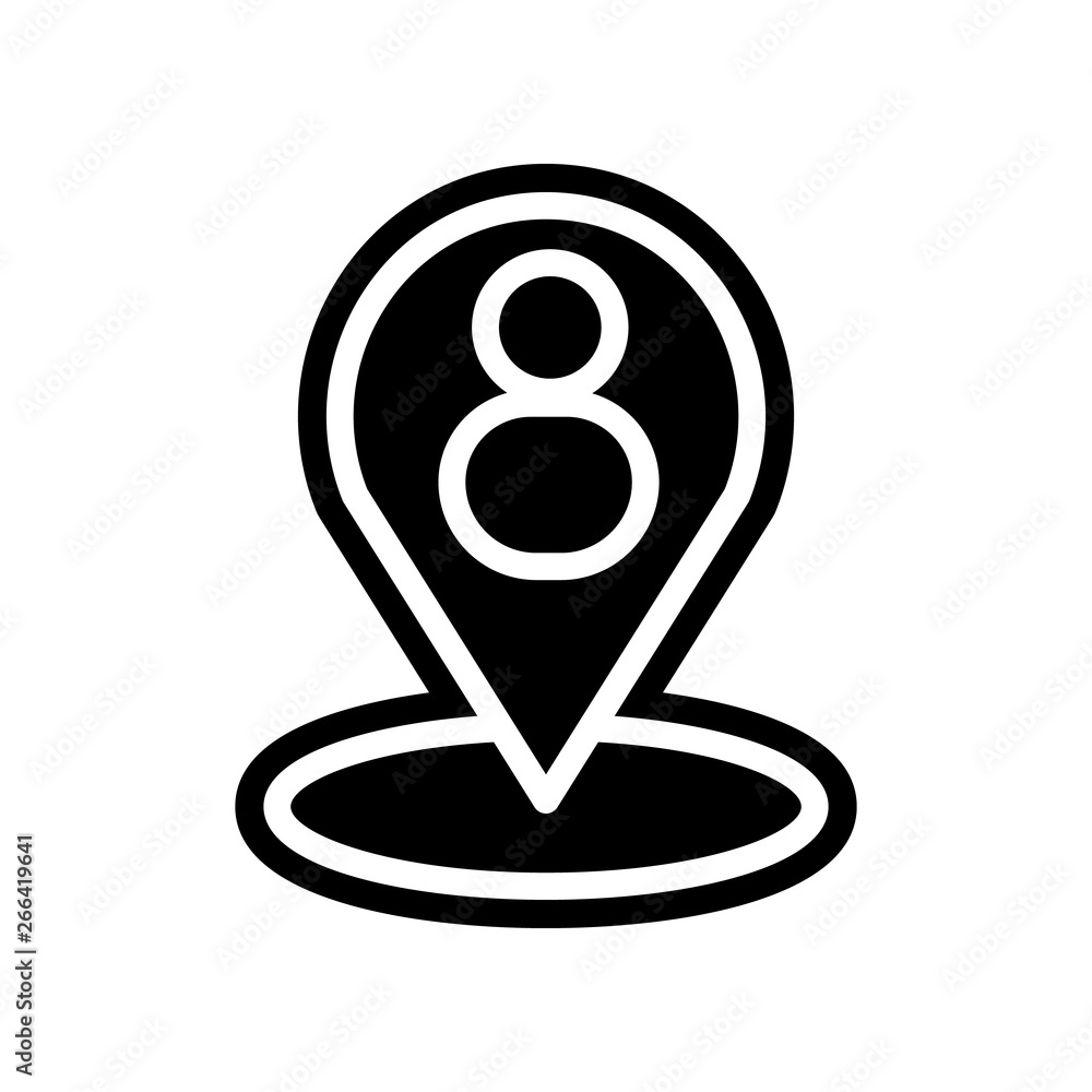 Aufkleber man in pin icon. element of navigation for mobile concept and web apps icon. glyph, flat icon for we