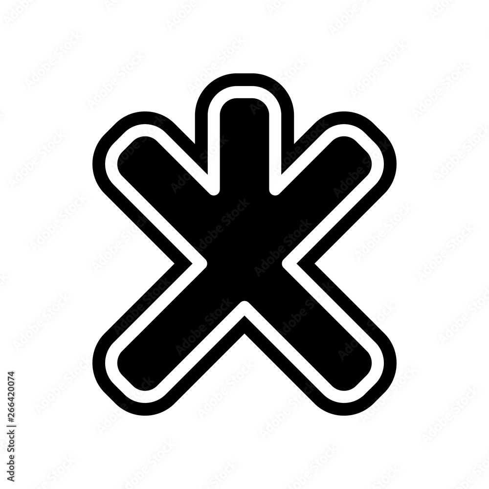 Aufkleber road mark icon. element of navigation for mobile concept and web apps icon. glyph, flat icon for web