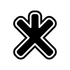 road mark icon. Element of navigation for mobile concept and web apps icon. Glyph, flat icon for website design and development, app development