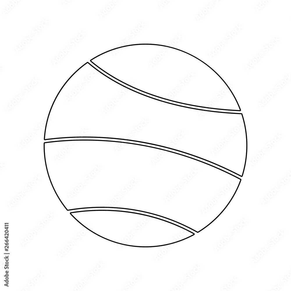 Aufkleber planet icon. element of web for mobile concept and web apps icon. outline, thin line icon for websit