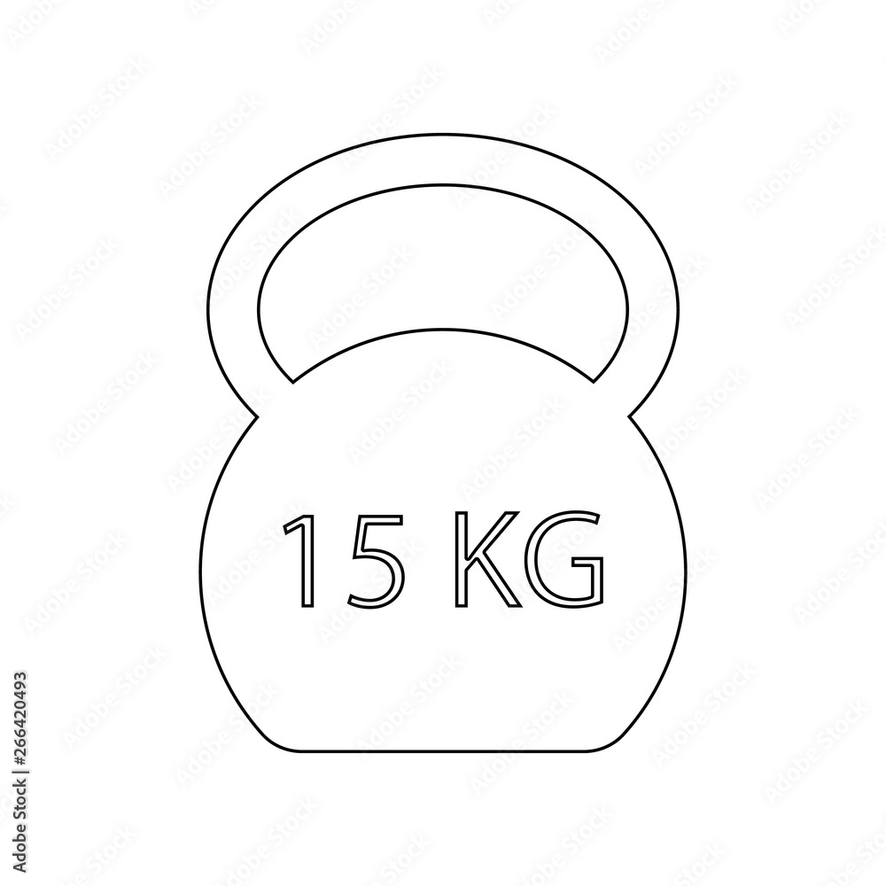 Poster weight icon. element of web for mobile concept and web apps icon. outline, thin line icon for websit