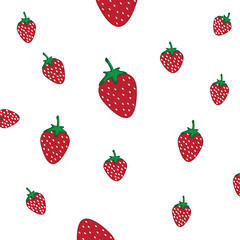 Fresh strawberries background, wallpaper