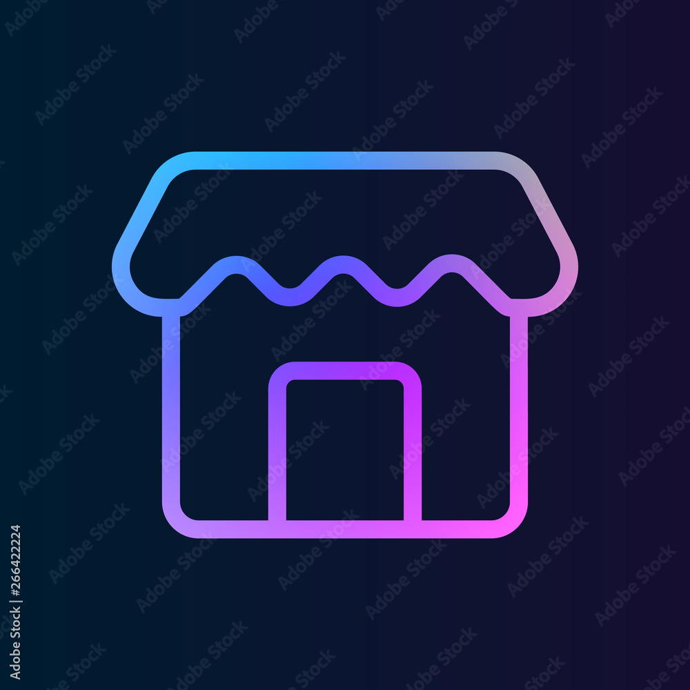 Poster store nolan icon. simple thin line, outline vector of web icons for ui and ux, website or mobile app