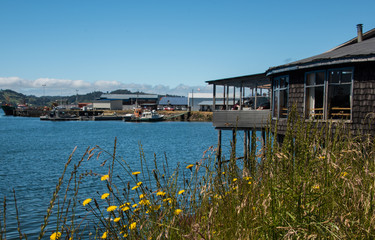 House by water, Castro, Chile