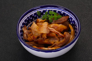 Pork ear snack
