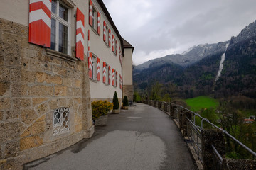 One of the biggest castles in Aschau in Chiemgau, Bavaria, Germany