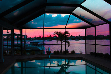 Sunset Appolo Beach Florida