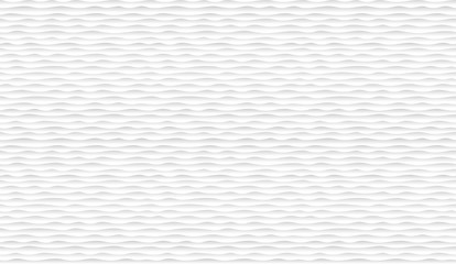 Waves white background. Simple, elegant seamless pattern curve lines. Vector illustration.