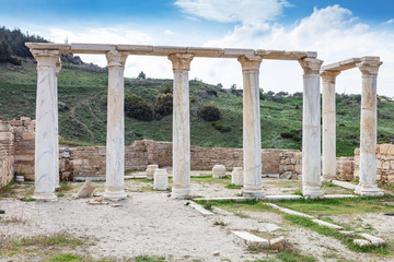 Hierapolis ancient city Pamukkale Turkey