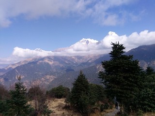 Himalayan mountains 