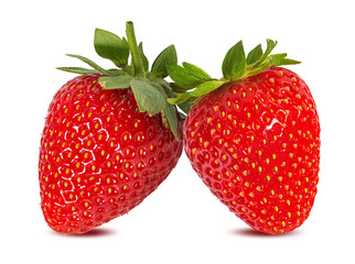 Strawberry isolated on white background