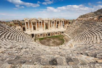 Hierapolis ancient city Pamukkale Turkey