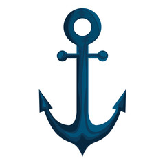 anchor ship isolated icon