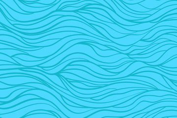 Waved wallpaper. Chaotic pattern. Tangled texture with lines. Background with stripes and waves. Print for banners, posters, flyers and textiles. Colorful illustration for design