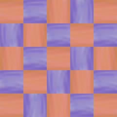 Chess background with lilac and corral squares