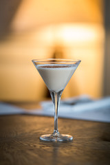 White chocolate vanilla cream liqueur
