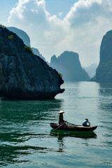 Cruise in Halong bay in Vietnam