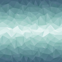 Abstract Blue Triangle Geometrical Background