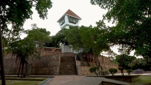 Old Dutch Colonial Fort From 1600s in Taiwan