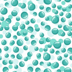 water bubbles seamless pattern Abstract geometrical circle wallpaper.