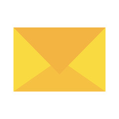 Envelope email symbol isolated