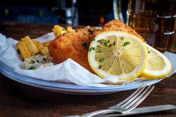 Beer Fish and Chips