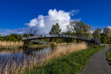 Brücke über den Verbindungskanal in Emden