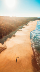 Aerial View of Australian Coastline and Beaches - 266450643