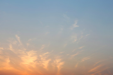 Fototapeta premium 夕方の空