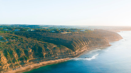 Aerial View of Australian Coastline and Beaches