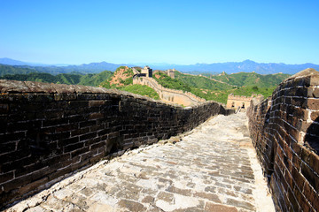 The Great Wall is in China.