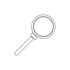 search outline icon. Signs and symbols can be used for web, logo, mobile app, UI, UX