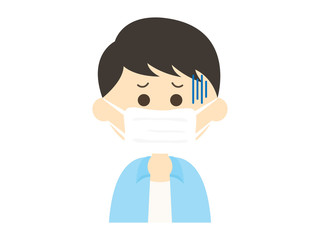 マスクを付けた人